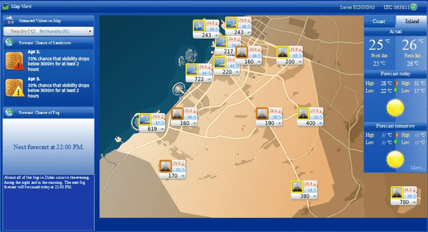 visibility-storm Sand Storm - عاصفة رملية