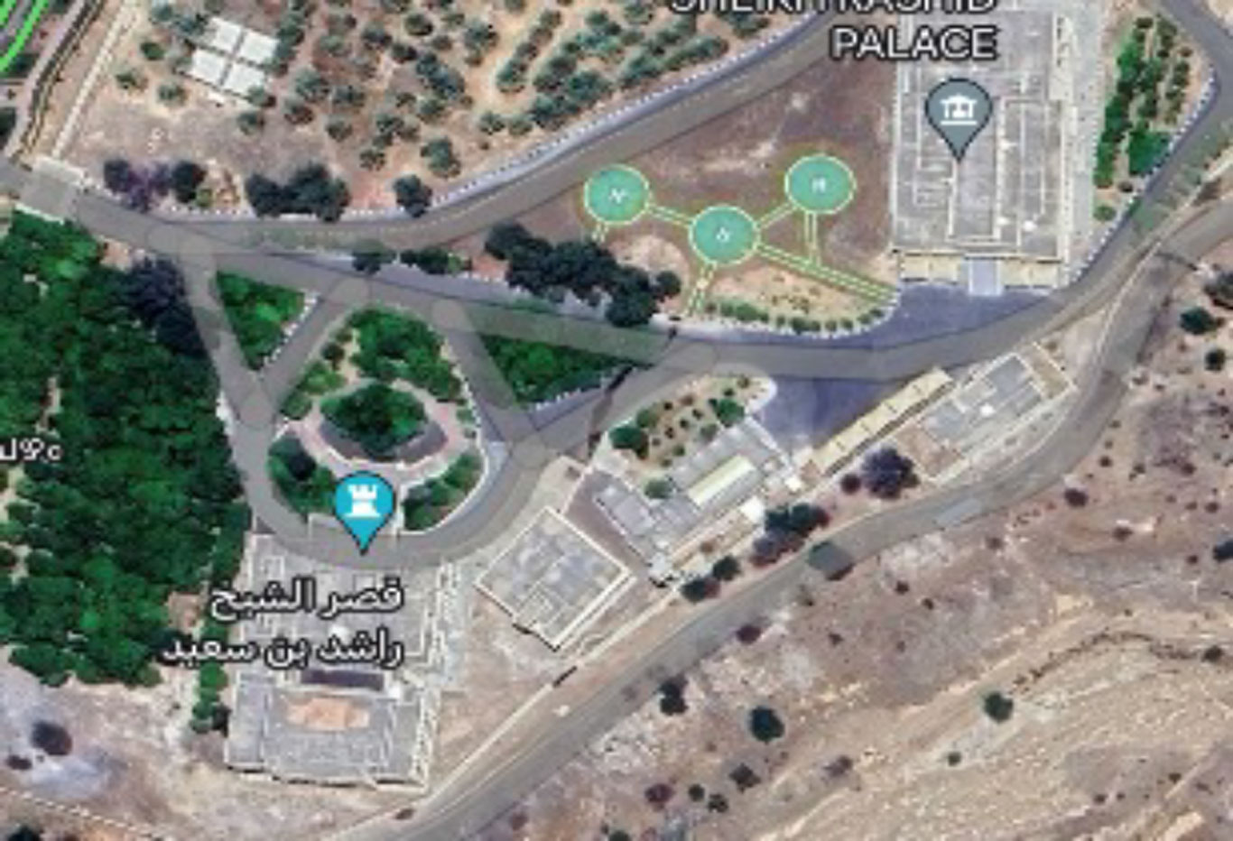 The Palace of Sheikh Rashid Bin Saeed Hatta