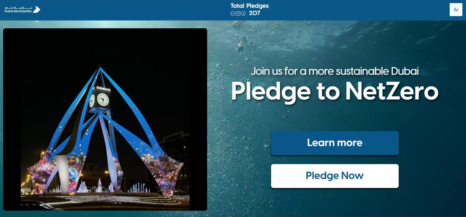 plege to net zero image